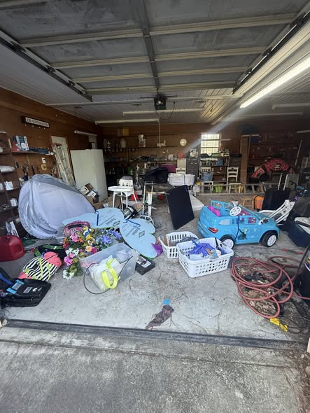 Garage / Home Cleanout — before