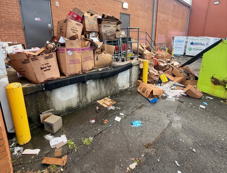Commercial junk removal in Middle Georgia